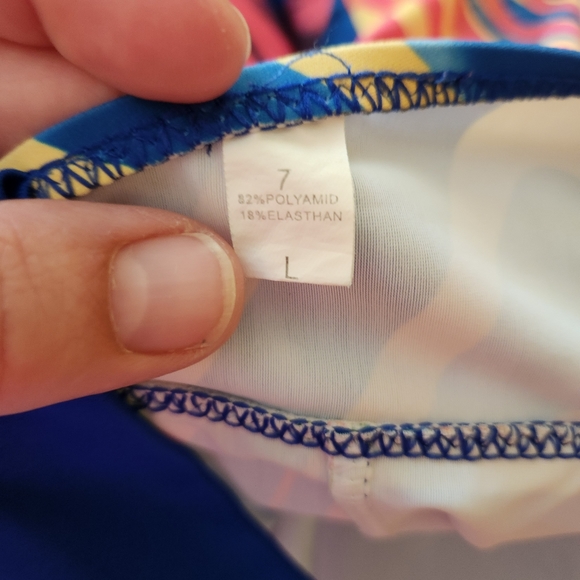 Beautiful flowing swim tunic/ dress, size large - Picture 4 of 6